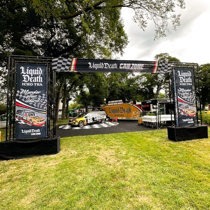 2-g7_liquid Death Nascar Truss Entrance