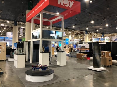 20x30 exhibit for NOV at 2022 WEFTEC show