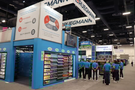 Bruegmann Group Double Deck Exhibit Structure at NACS Show 2024