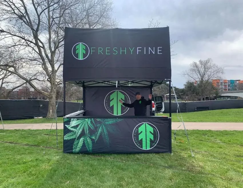 Custom Cannabis Industry Tents for Events & Trade Shows