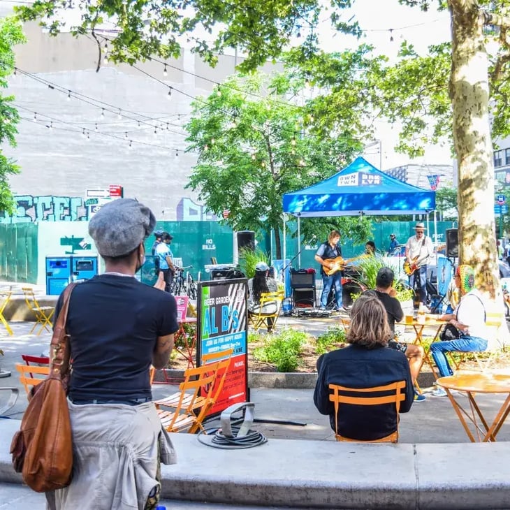 Downtown Brooklyn Pop-up 10x10 Tent