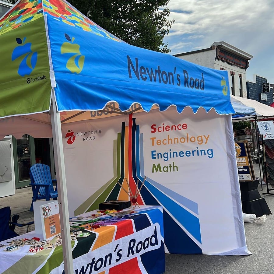 Nonprofit Outreach Tent for Newton’s Road