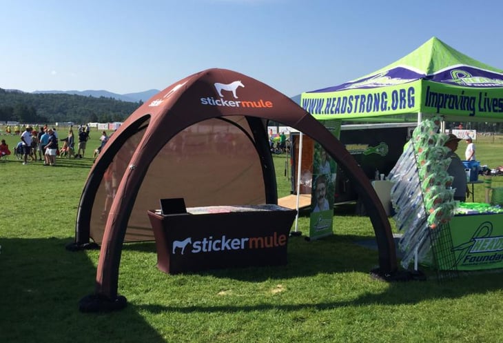 Sticker Mule Product Demo Setup