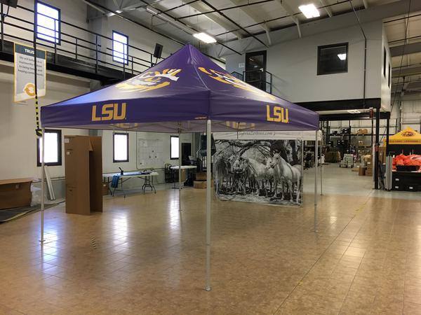 LSU Football Tent