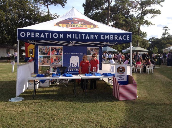 Operation Military Embrace Festival Tent