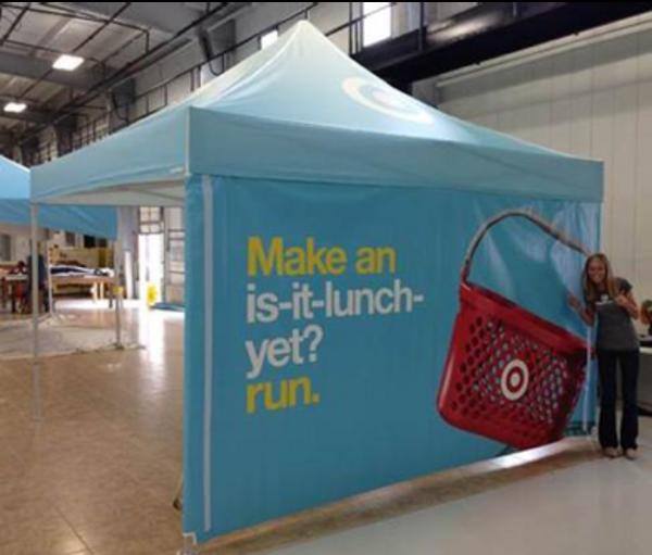 Target Activation tent