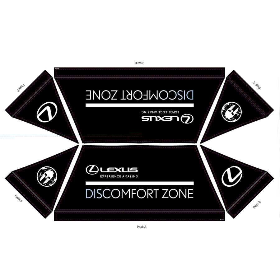 Lexus Discomfort Zone Tent At Spartan Races