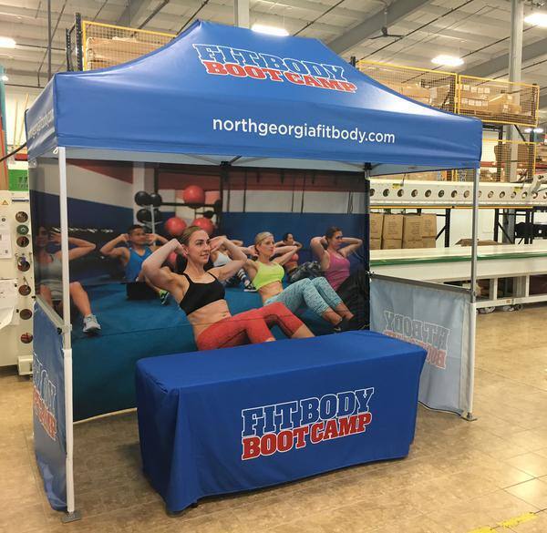 Fitbody Bootcamp Festival Booth