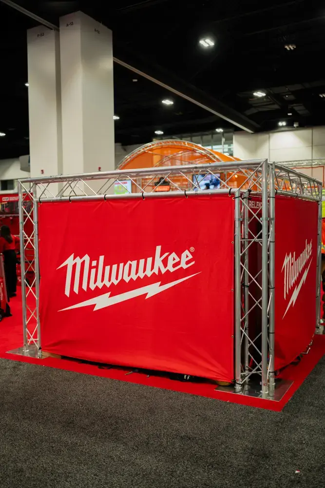 Milwaukee Tools Trade Show Booth