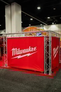 Milwaukee Tools Trade Show Booth
