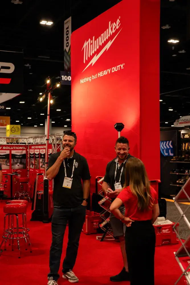 Milwaukee Tools Trade Show Booth