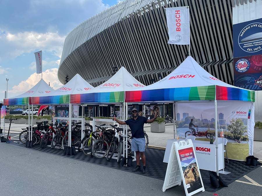 Bosch Ebikes Event Activation Assets