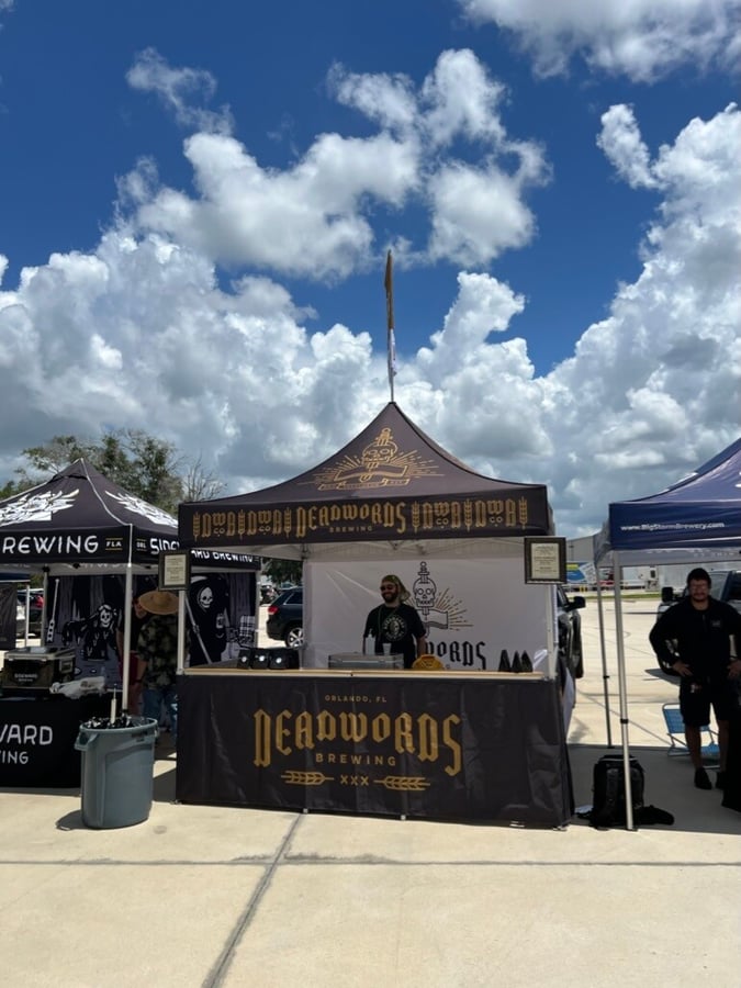 Deadwords Brewing Heavy Duty Sampling Tent