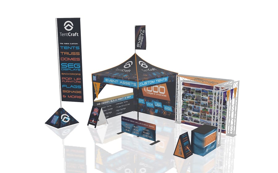 TentCraft's Custom Trade Show Booth for NACDA 2024