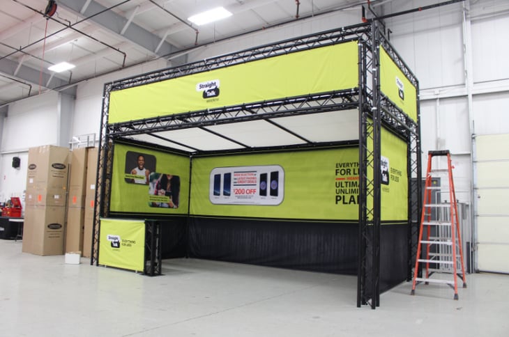 Straight Talk Wireless Event Truss