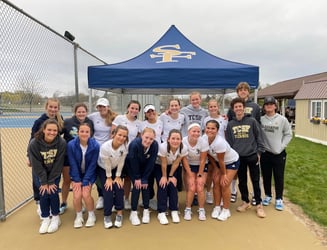 Grand Traverse Area Catholic Schools  St Francis High School 10x10 MONARCHTENT Tennis team -1