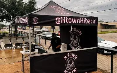 Food Truck Owner Invests in a Custom Pop-Up Tent