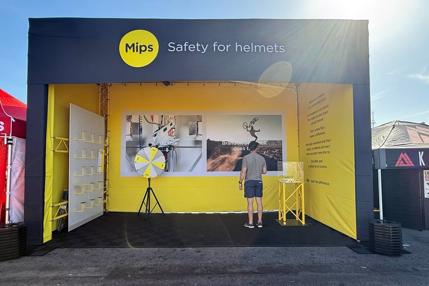 Mips Truss Outdoor Booth