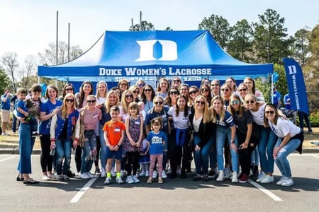 Duke University Rowing Team 13x26 MONARCHTENT