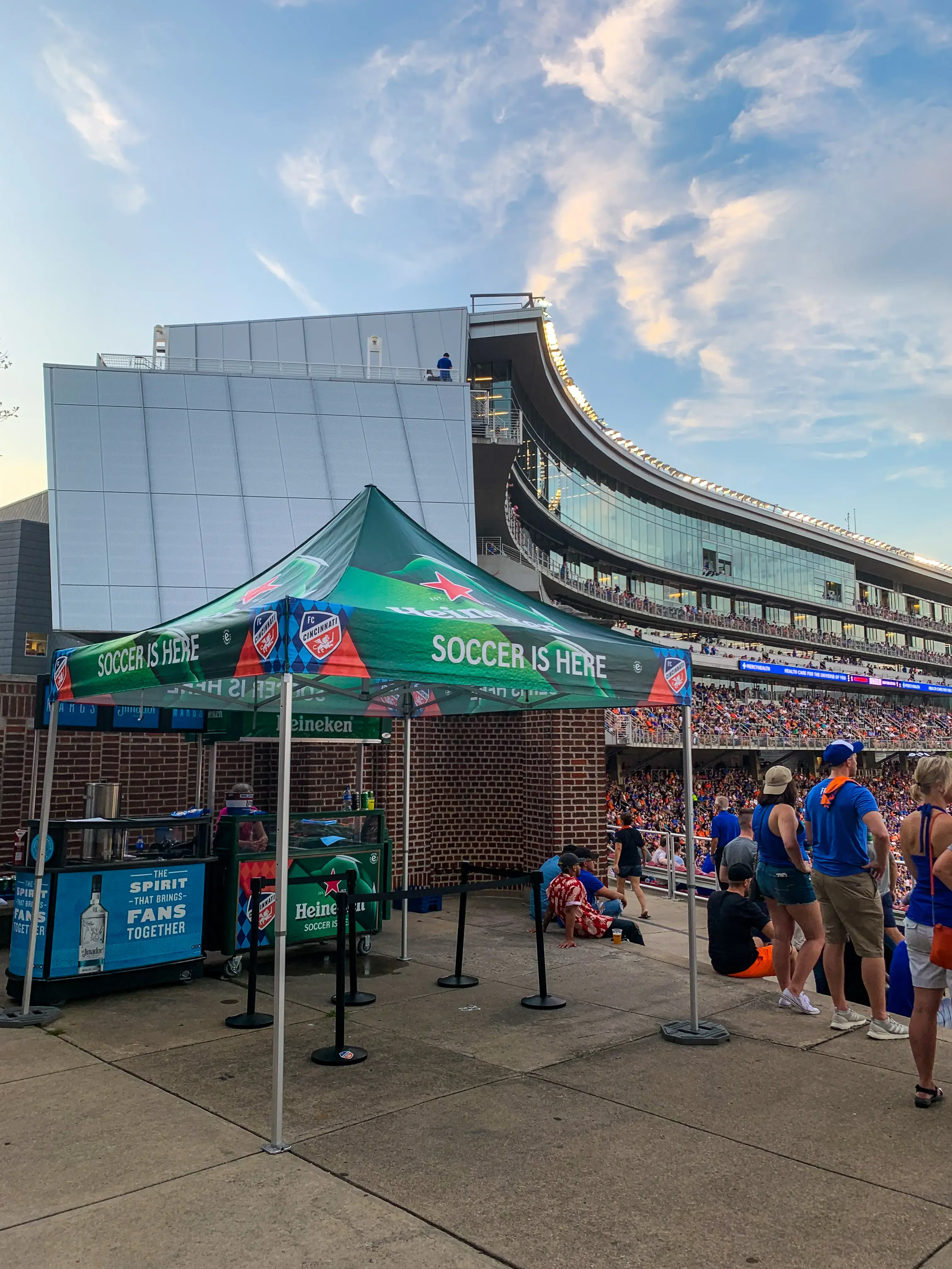 Cincinnati FC Pop-up Tent