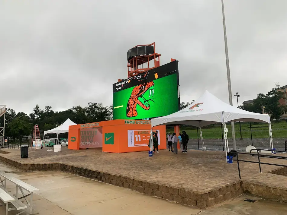 FAMU Athletics Nike Shoebox Structure