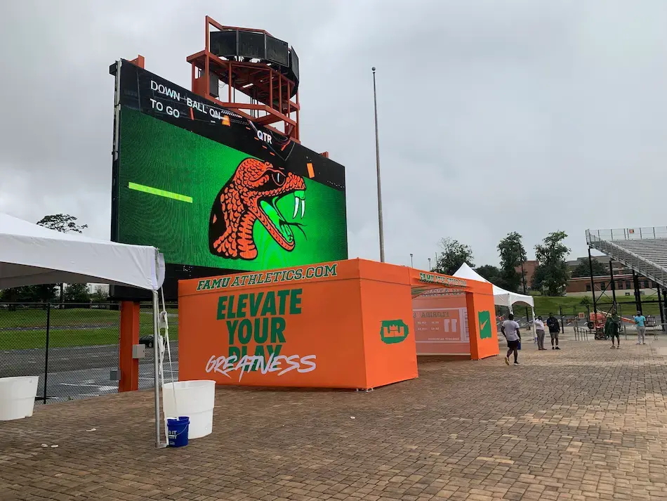 FAMU Nike Athletic Shoebox Tent