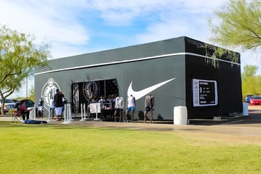 Nike Shoebox Truss Structure