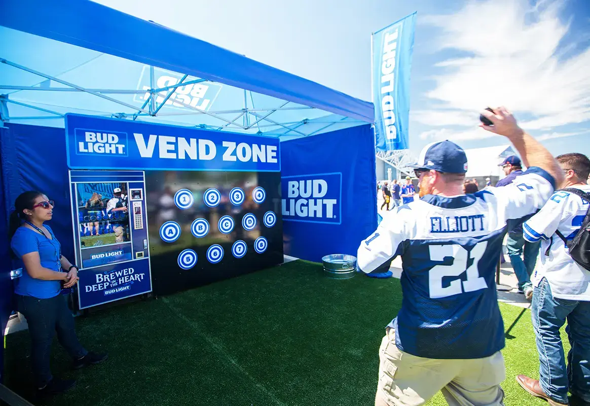 Bud Light Football Activation