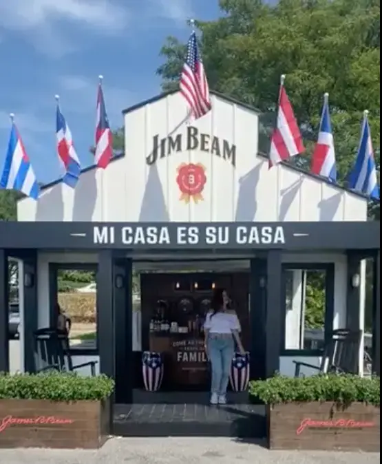 Jim Beam Event Activation Frame Tent