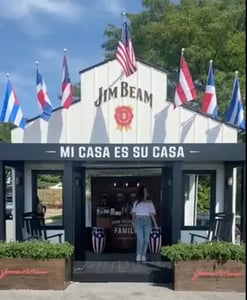 Jim Beam Event Activation Frame Tent