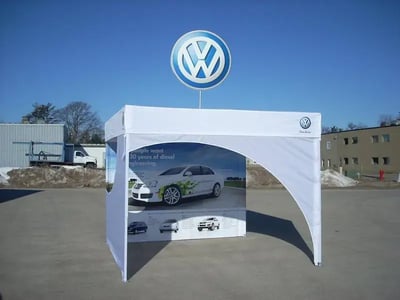 VW Custom 10x10 Pop-Up Tent