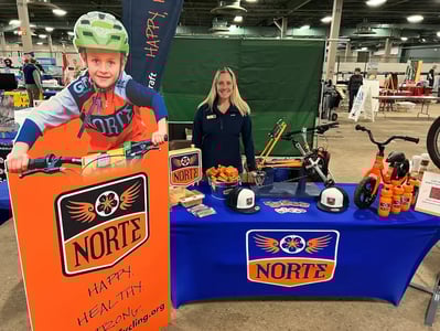 Custom Rigid Freestanding Signage For Norte.