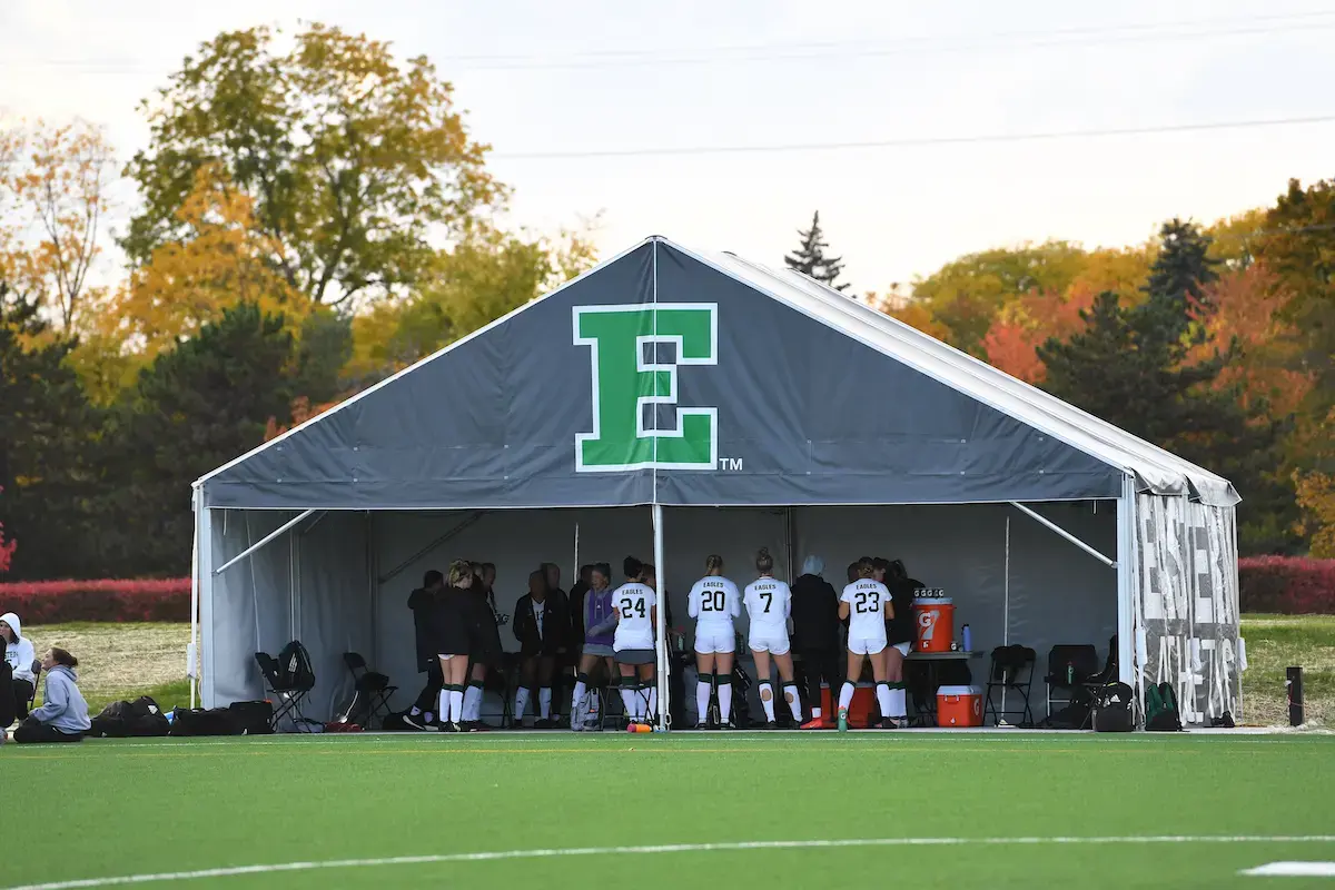 Heavy Duty future trac semi-permanent structure for EMU Soccer