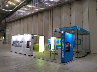 pop-up drone enclosure tent