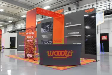 Woody's Trade Show Booth