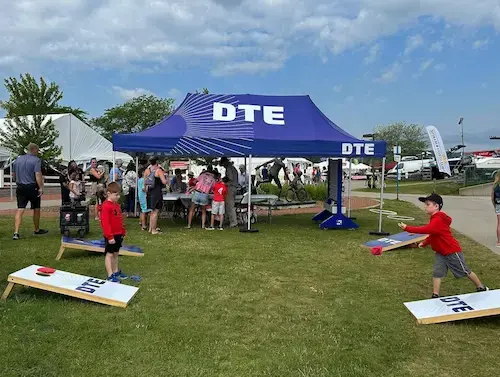 10x20 Printed Pop-Up Tent for Festival