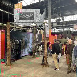 custom rigid signage for indoor trade show