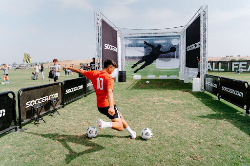 Soccer.com Truss Kick & Goal Structure