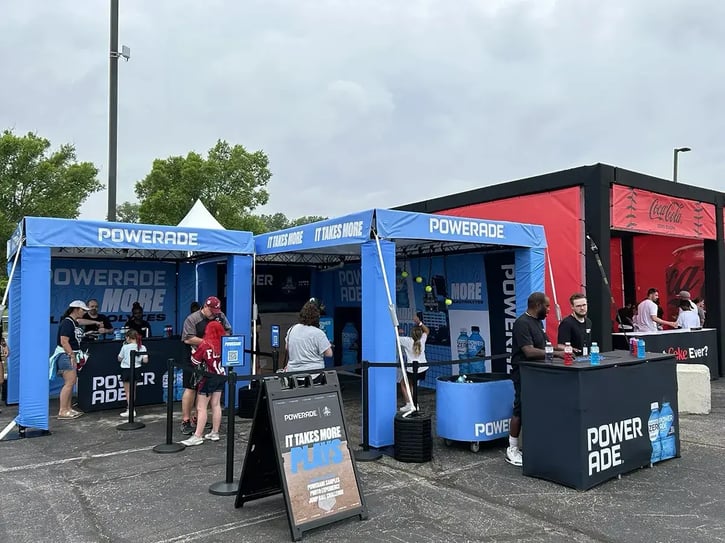 Powerade Fan Experience Truss
