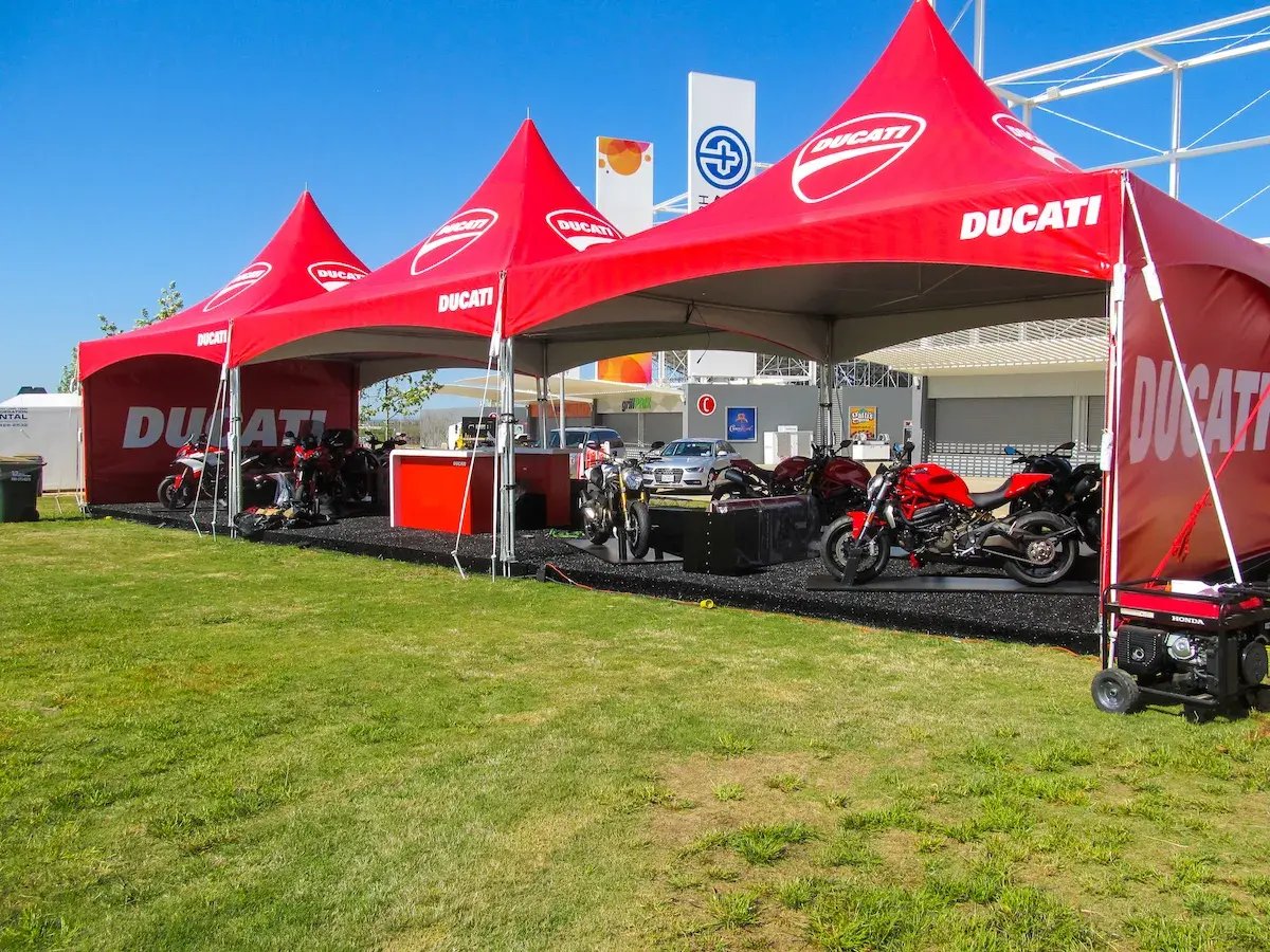 Ducati custom Frame Tent