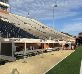 MONARCHTENTFLATROOF 10x20 For Wake Forest Football sm